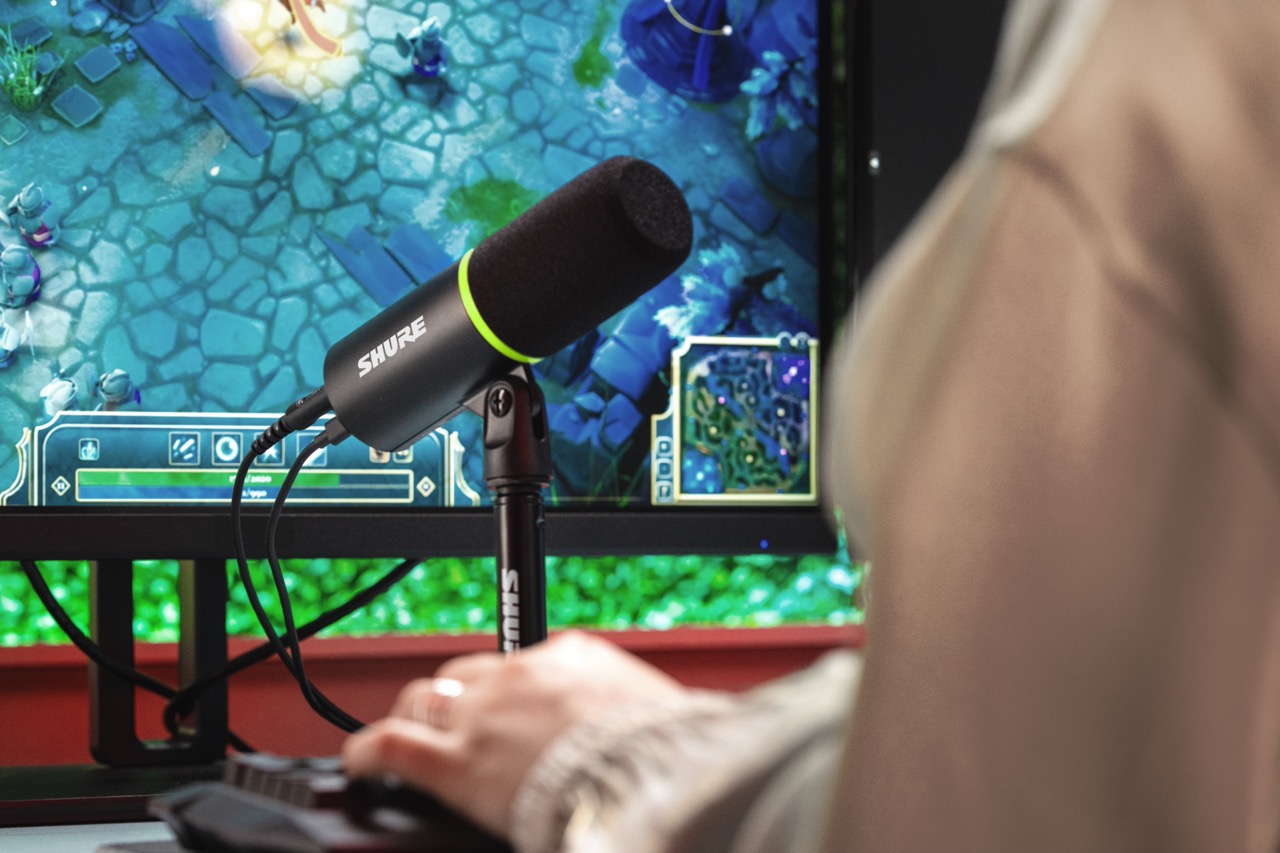 SHURE MV6 MIKROFON USB DLA GRACZY KARDIOIDALNY MIKROFON